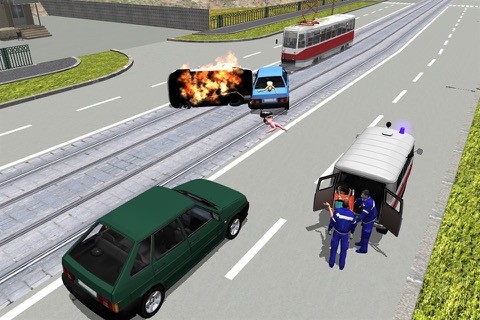 Ambulance Simulator 3Dのおすすめ画像3