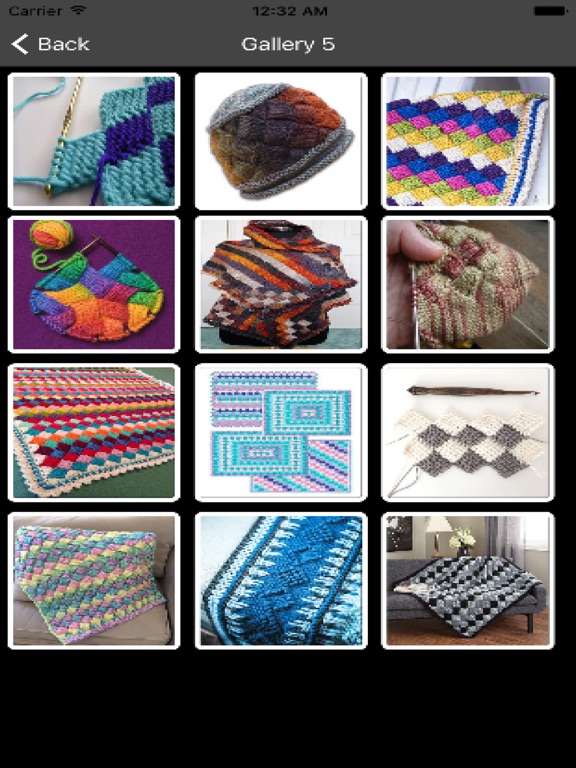 Screenshot #4 pour Entrelac Crochet Patterns