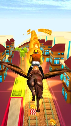 Crazy Horse Subway Surf screenshot 4