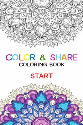 Game screenshot Mandala Coloring Book - Adult Colors Therapy Free Stress Relieving Pages 2 mod apk