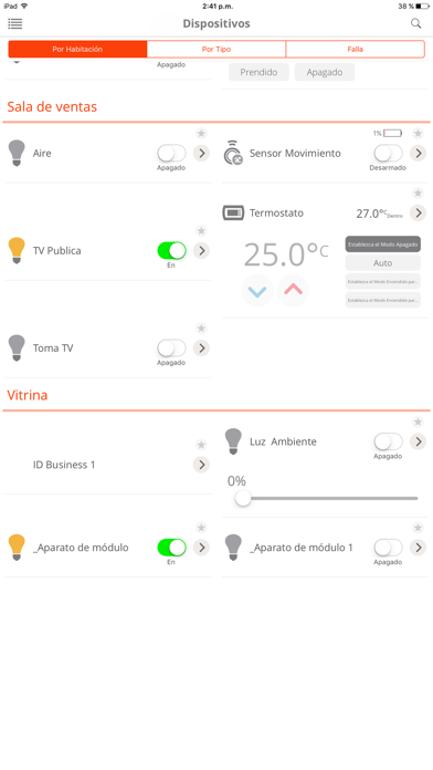 Horus Smart Control screenshot