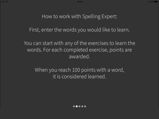 Spelling Expert Light iPad screenshot