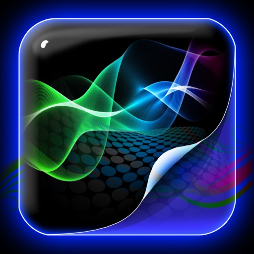 Transform Fluorescent Backgrounds into Neon Wallpaper with Heart Themes icon