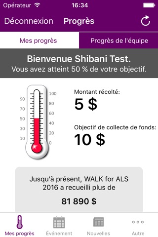 WALK for ALS screenshot 2