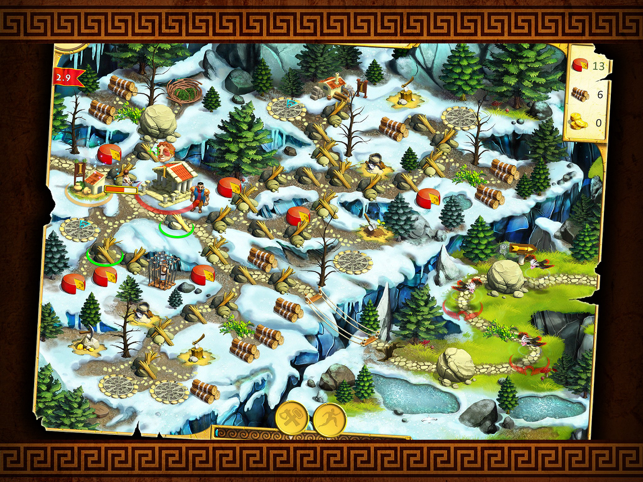 ‎12 Labours of Hercules II: The Cretan Bull - A Strategy Hero Quest Game Screenshot