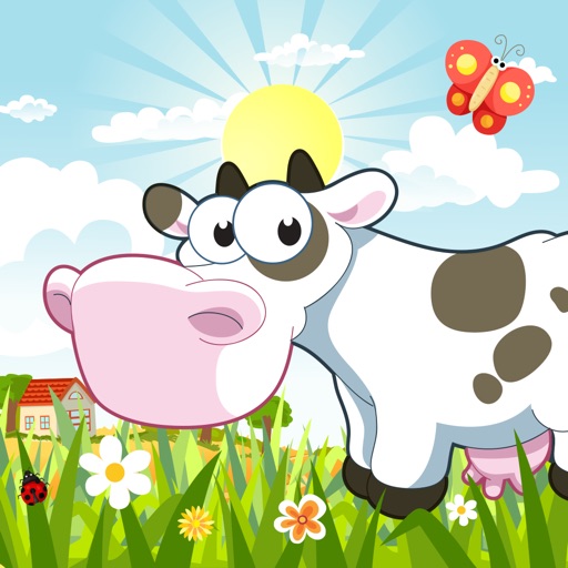 Sunny Farm - Fun Cartoon Farm Animals Game For Toddler With Puzzle Sound Food Free iOS App