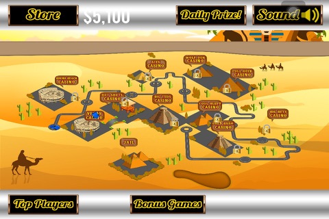 Slots - Pharaoh in Ancient Vegas Slot Machines - The Best Casino Pro! screenshot 3