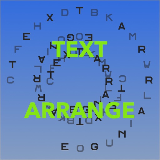 Text Arrange iOS App