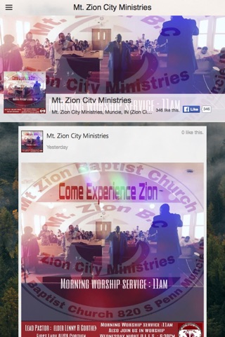 Mt. Zion City Ministries screenshot 2