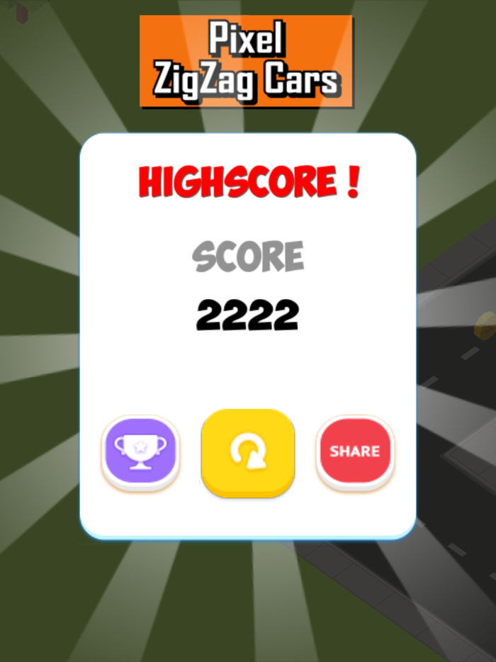 Pixel ZigZag Cars 3D