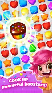 Sweet Cookie Candy - 3 match blast puzzle game screenshot #5 for iPhone