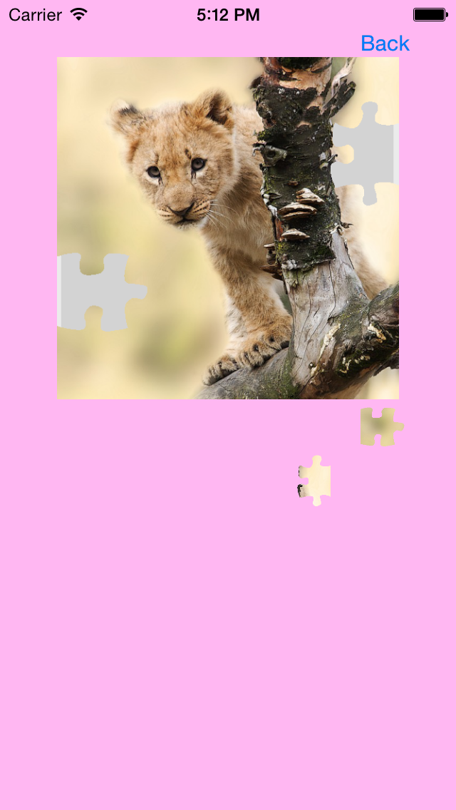 Screenshot #1 pour Safari Animals Jigsaw Puzzles