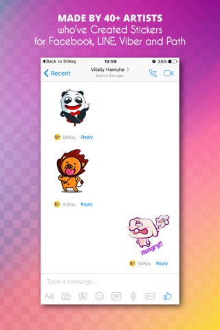 StiKey - Stickers & Emojis screenshot 3