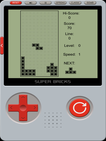 Super Bricks - old school edition for tetris