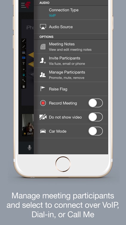 Fuze Meetings for iPhone screenshot-3
