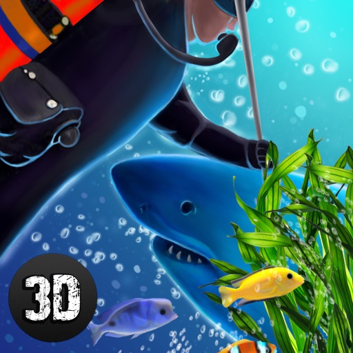 Shark Spear Fishing Simulator 3D icon