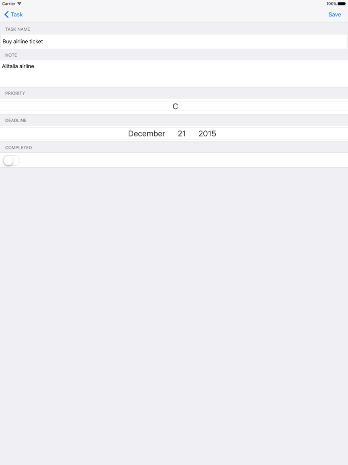 BackLogger - ToDo-Task Manager