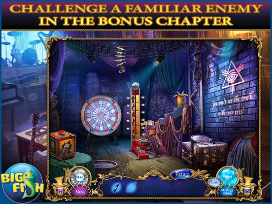 Dangerous Games: Illusionist HD - A Magical Hidden Object Mystery iPad app afbeelding 4