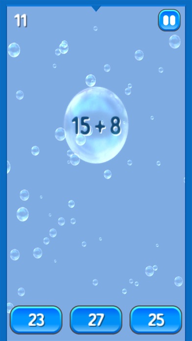 Screenshot #1 pour Fun Math - Mental jeu d'entraînement de vitesse