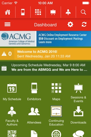 2016 ACMG Annual Clinical Genetics Meeting screenshot 2