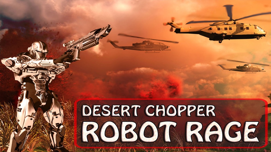 Robot Rage Desert Chopper - Whirly Blade Bot Fire Attack 2016 - 1.0 - (iOS)