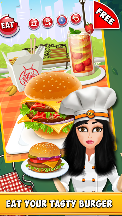Screenshot #1 pour Burger King - Cooking games
