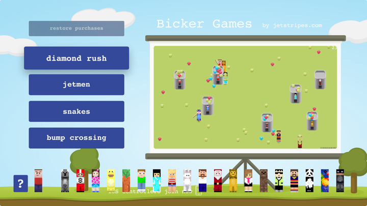 Screenshot #1 pour Bicker Games