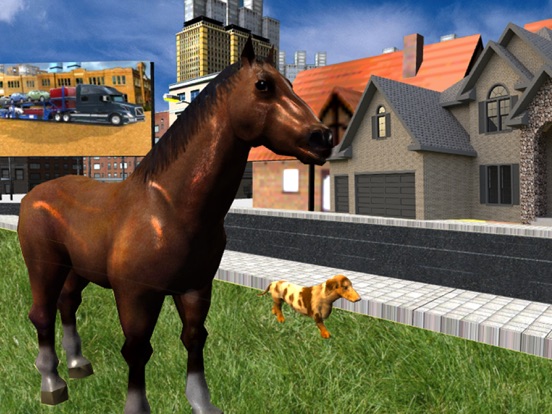 Screenshot #6 pour Crazy Horse Animal Transport - Deliver Horse & Dog In Transporter Truck