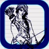 Draw Arrow Sketch - Super Fun Archery Game