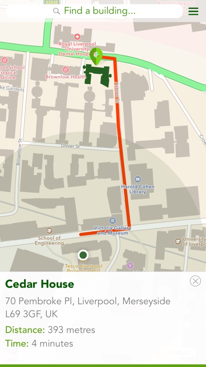 UoL Campus Map