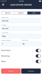Uptime - Server Monitor screenshot #4 for iPhone