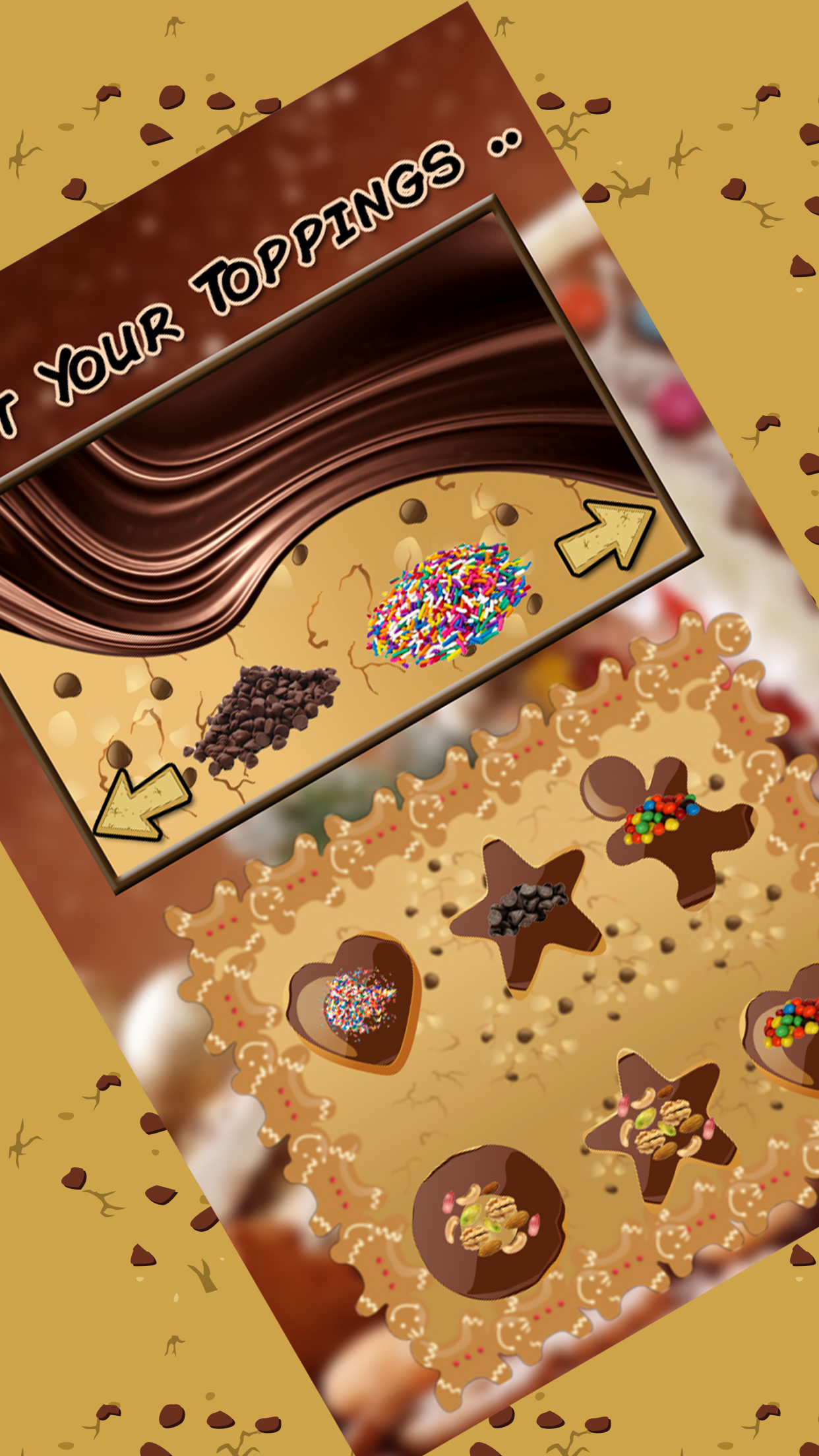 Creative Cookie Maker Chef - Make, bake & decorate different shapes of cookies in this kitchen cooking and baking game screenshot 5