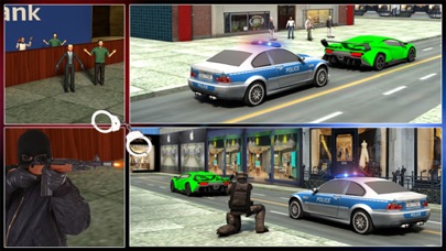 Bank Robbery Cops Chase - City Gangster Escape Shooting Game screenshot