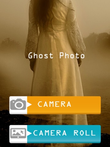 Ghost Photo Editor iPad screenshot 1 - Photo & Video app