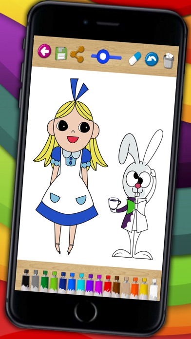 How to cancel & delete Tales coloring book & paint fables from iphone & ipad 3