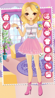 Dress Up Games for Girls & Kids Free - Fun Beauty Salon with fashion makeover make up wedding And princess . screenshot 5