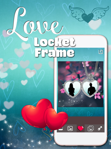 Screenshot #4 pour Cadres De Médaillon Pour Amour Images – Filtrez Vos Photos Et Ajouter Des Autocollants Douces