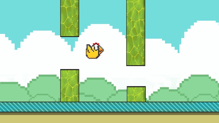 Screenshot #2 pour Flappy Baby Bird for free game