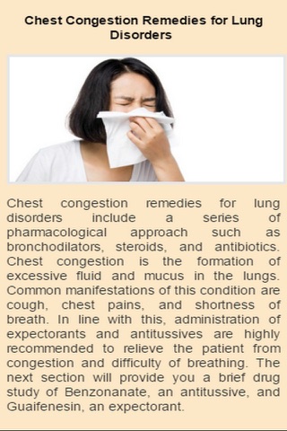 Home Remedies For Congestion screenshot 2