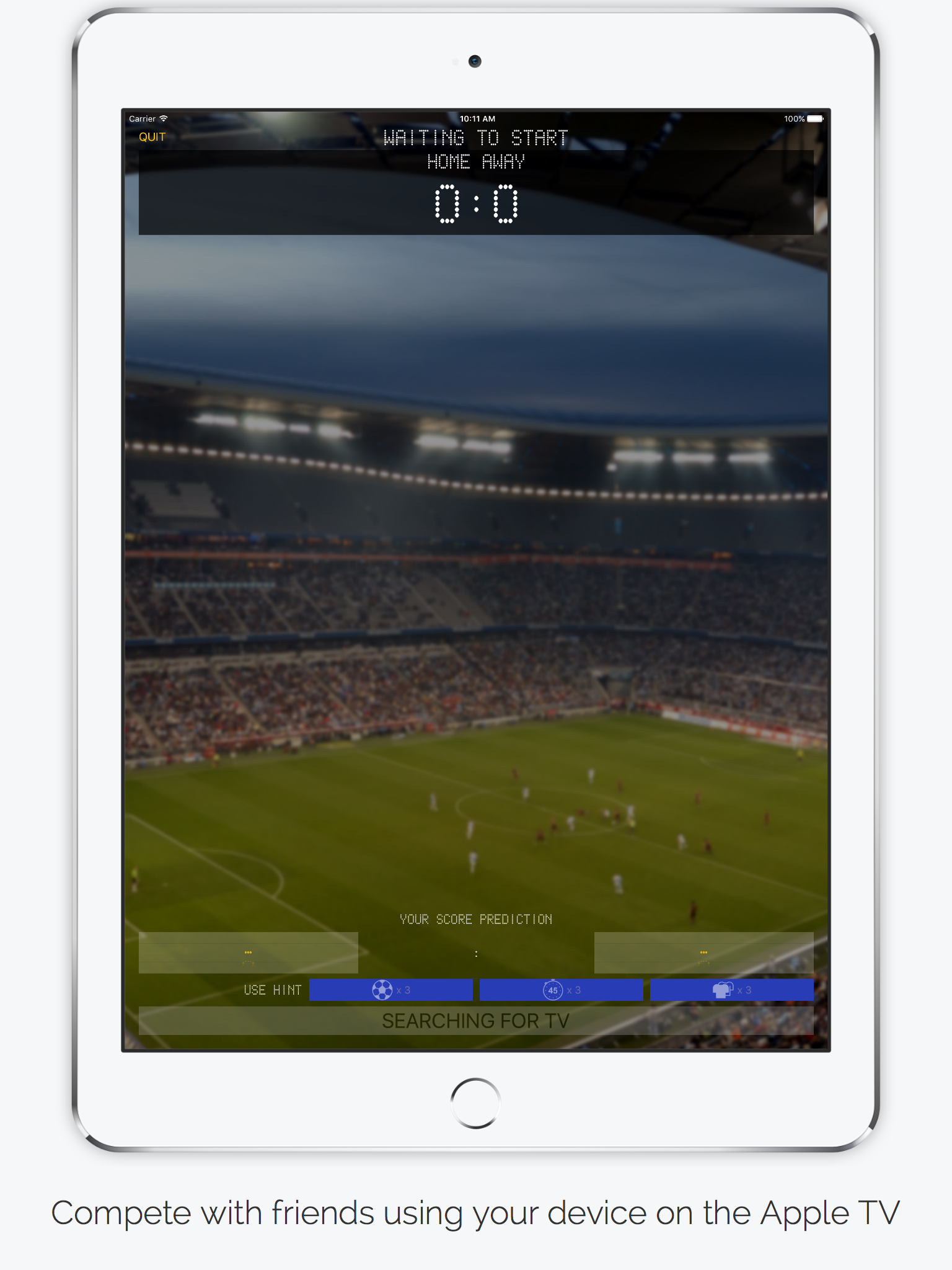 Footy Stats: Score Predictor