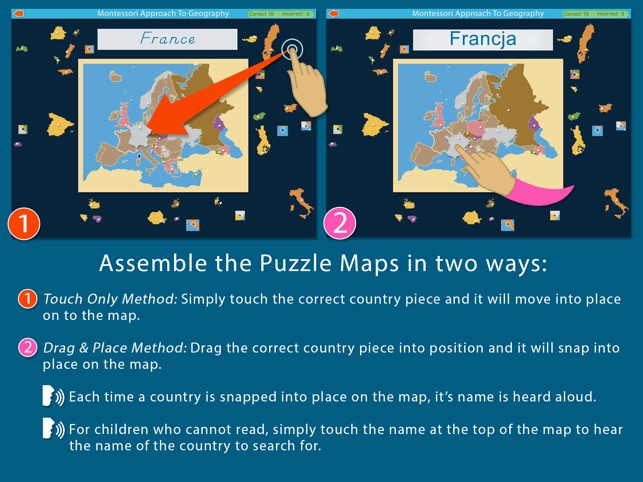 Europe app for Apple TV! — Mobile Montessori