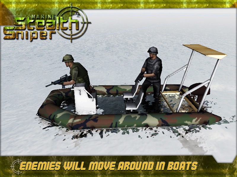 Marine Stealth : Sniper Shooter screenshot 5