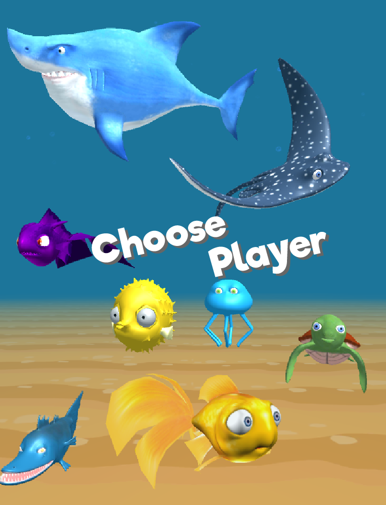 Goldy – Aquatic Coral Sea Life