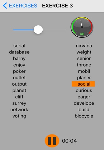 Speed Reader Exercises screenshot 3