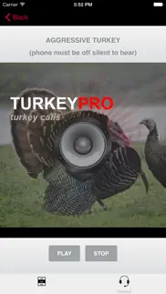 turkey calls - turkey sounds - turkey caller app iphone screenshot 4