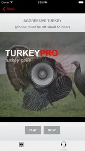 Turkey Calls - Turkey Sounds - Turkey Caller App screenshot #5 for iPhone