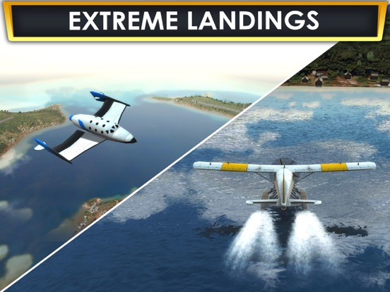 Plane Flying Parking Sim a Real Airplane Driving Test Run Simulator Racing Gamesのおすすめ画像3