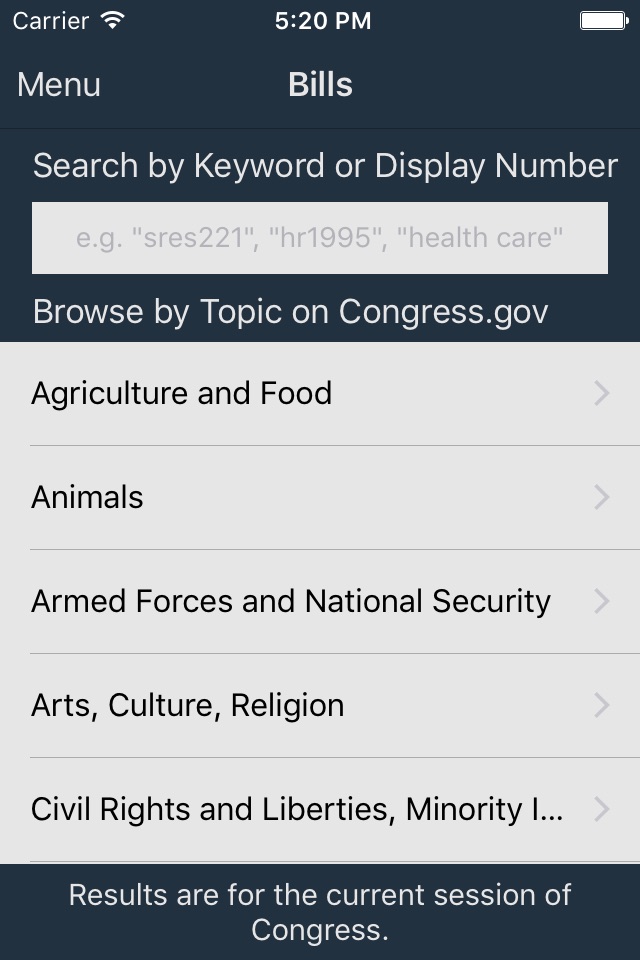 Pocket Docket - Congress on the Go screenshot 4