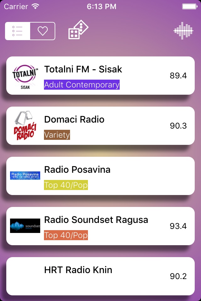 Radio Croatia - (Croatian , hrvatski , Hrvatska) screenshot 3