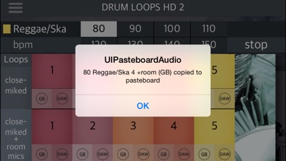 Drum Loops HD 2 screenshot1